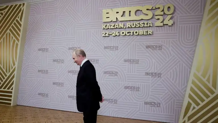 Vladimir Putin, anfitrión de la cumbre de los Brics