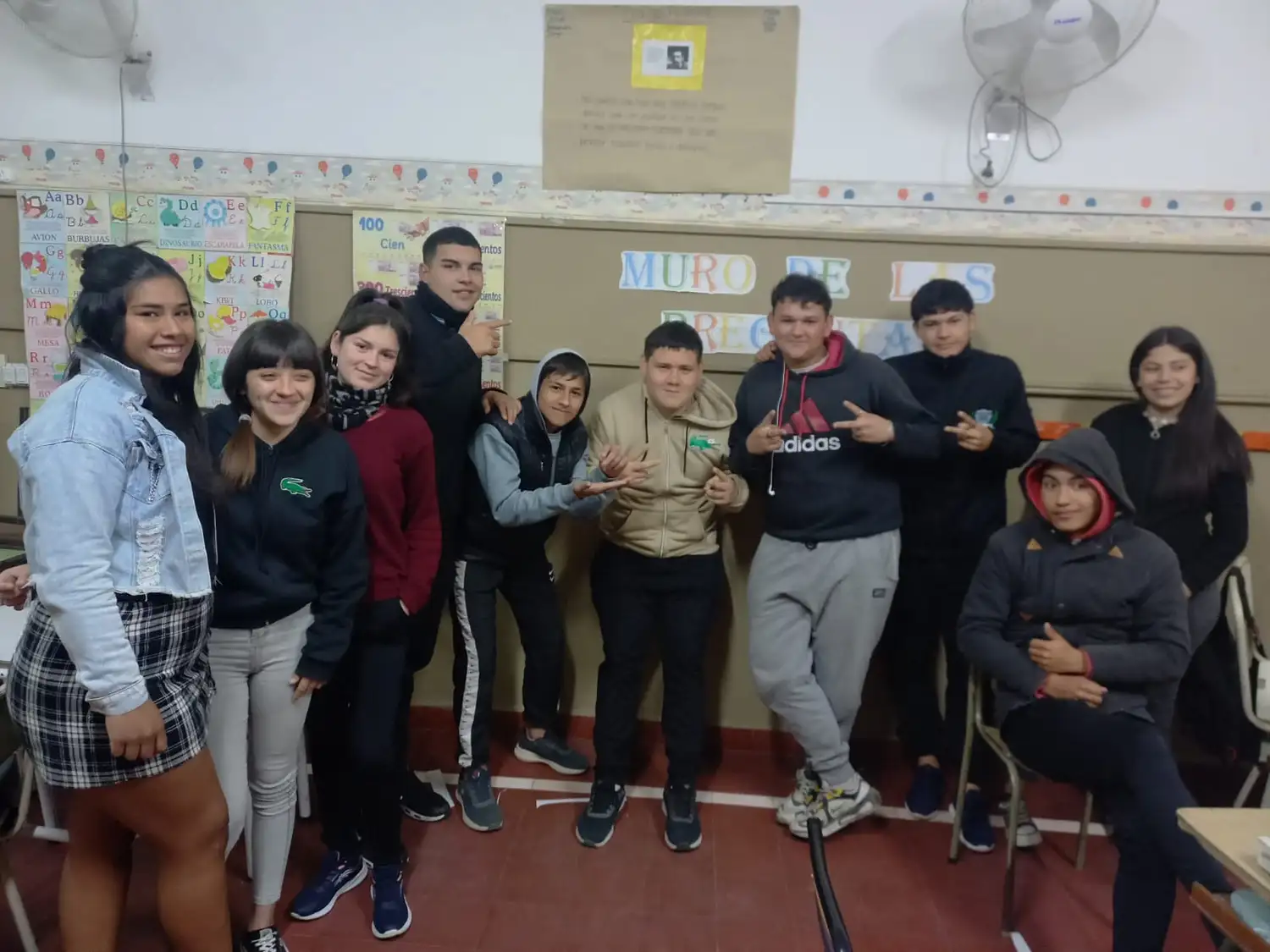 Biomasetas estacion frontera estudiantes