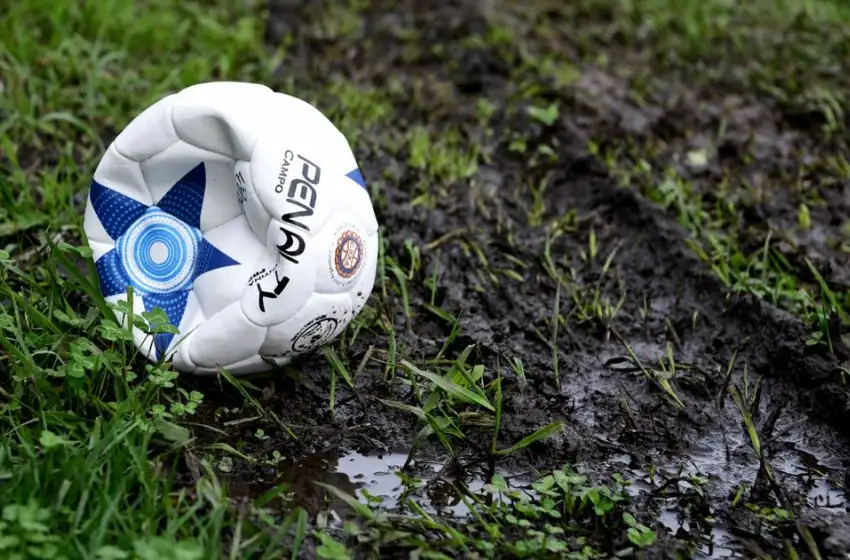 Se suspendió la jornada del fútbol local de este sábado