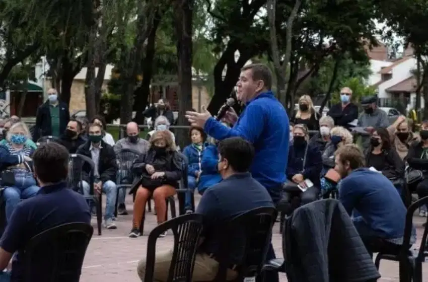 Colector Marcos Sastre: Montenegro se reunió con vecinos del norte de la ciudad