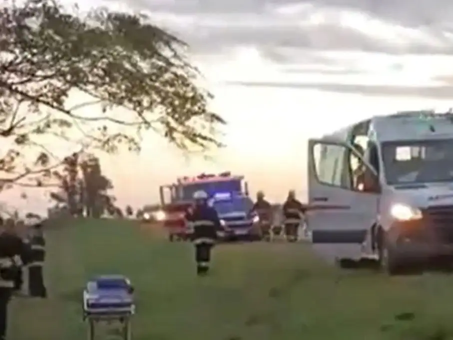 Kilómetro 28 de la Ruta 19, en San Carlos Norte, epicentro del siniestro