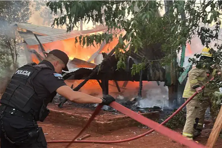 Incendio fatal
