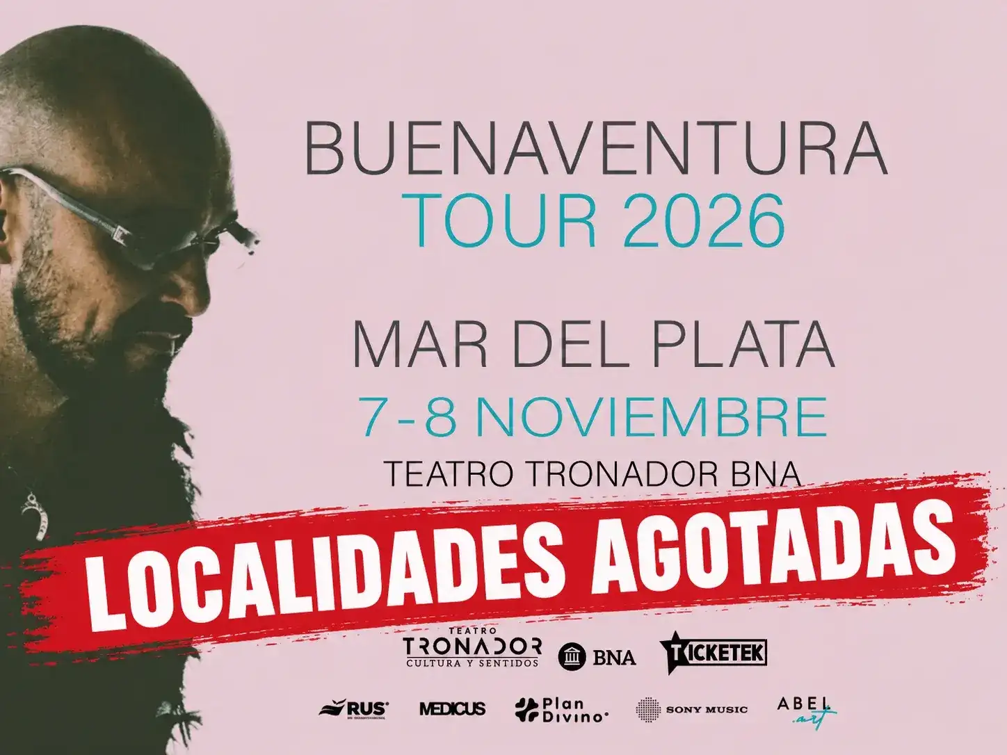 Abel Pintos agotó entradas para sus dos shows en el Teatro Tronador de Mar del Plata
