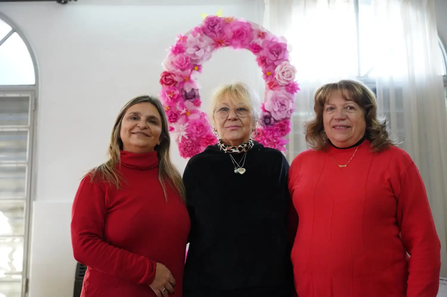 Gisela Betea, Raquel Curto y Catalina Borello.