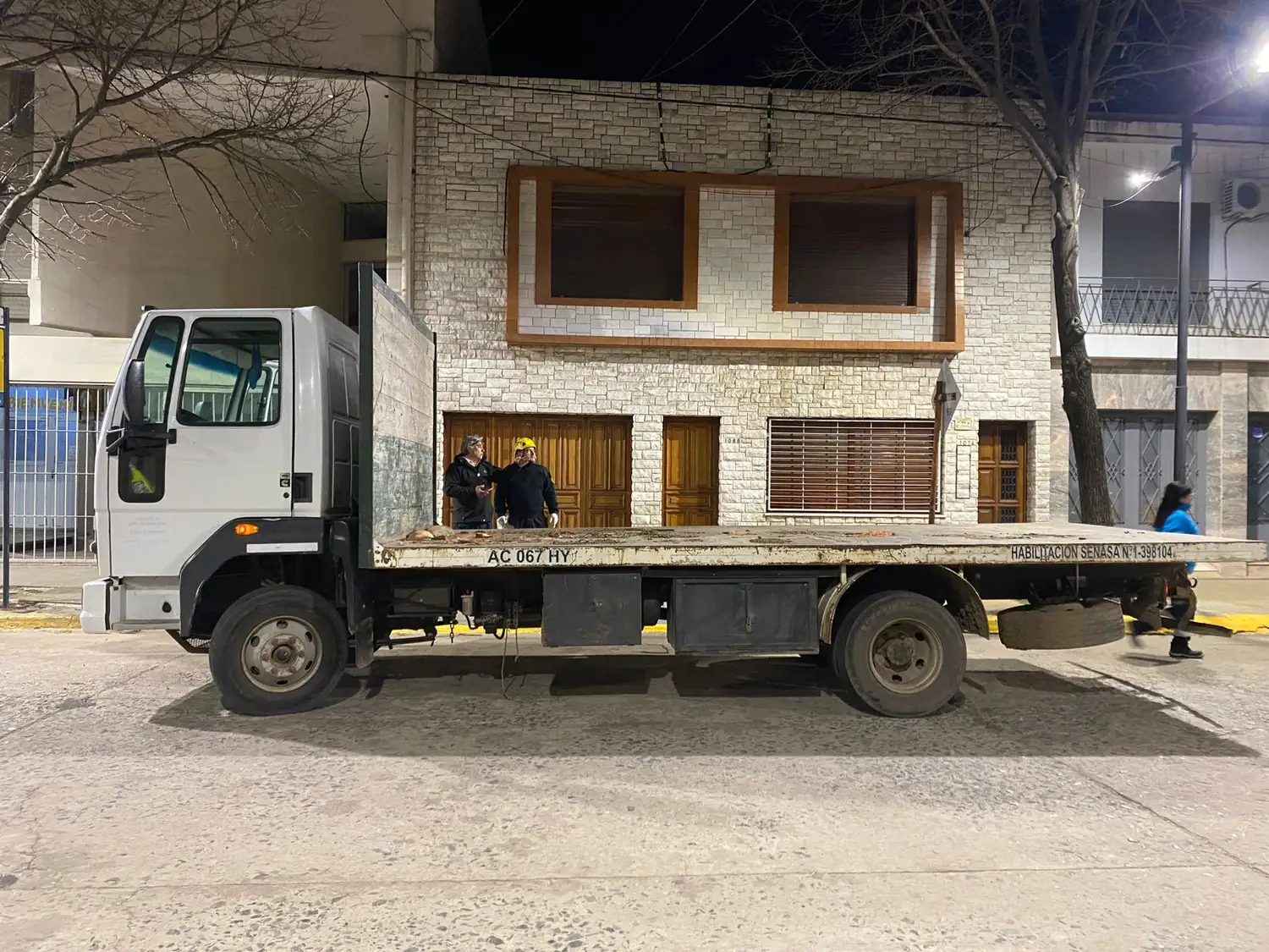 Camión accidente