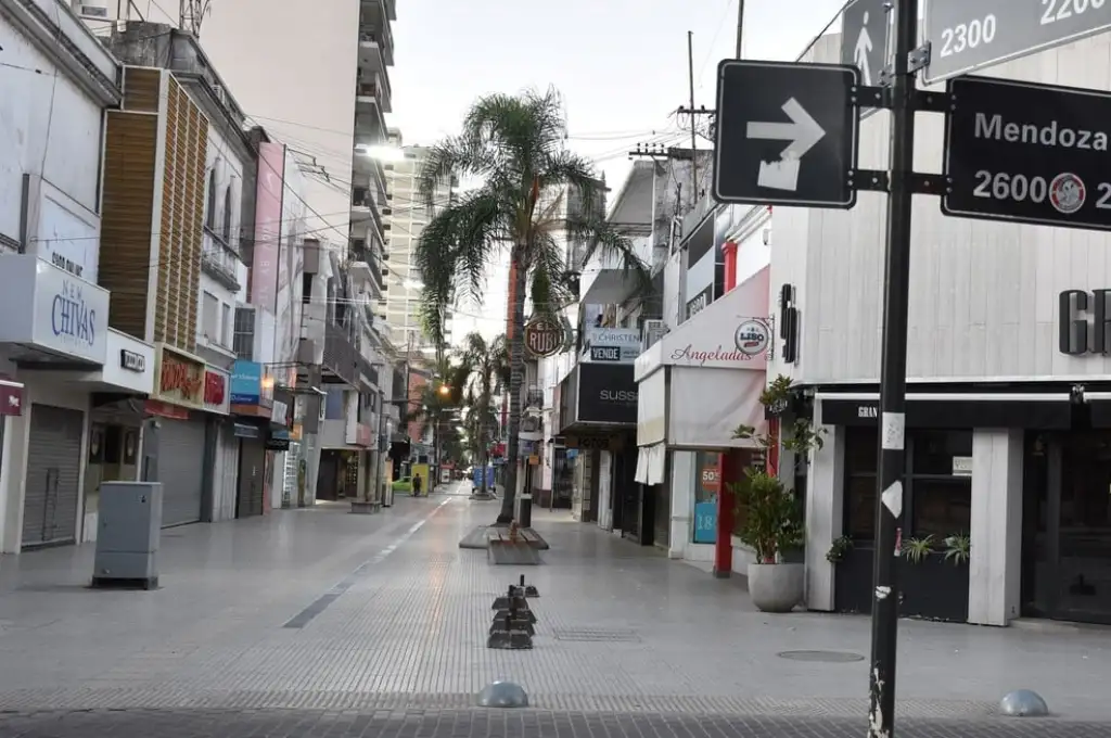 Los sucesos fueron registrados en la intersección Mendoza y San Martín.