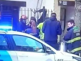 Según informaron fuentes policiales, el vecino había perdido las llaves y buscó acceder por otra vía.