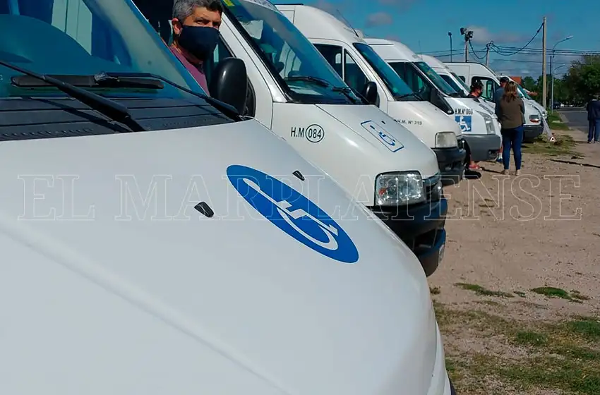 Transporte de discapacidad en alerta: "Nos estamos fundiendo mientras trabajamos"