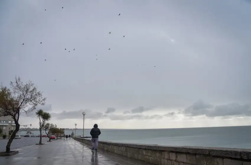 Un día de miércoles en Mar del Plata: más llluvias y tiempo inestable