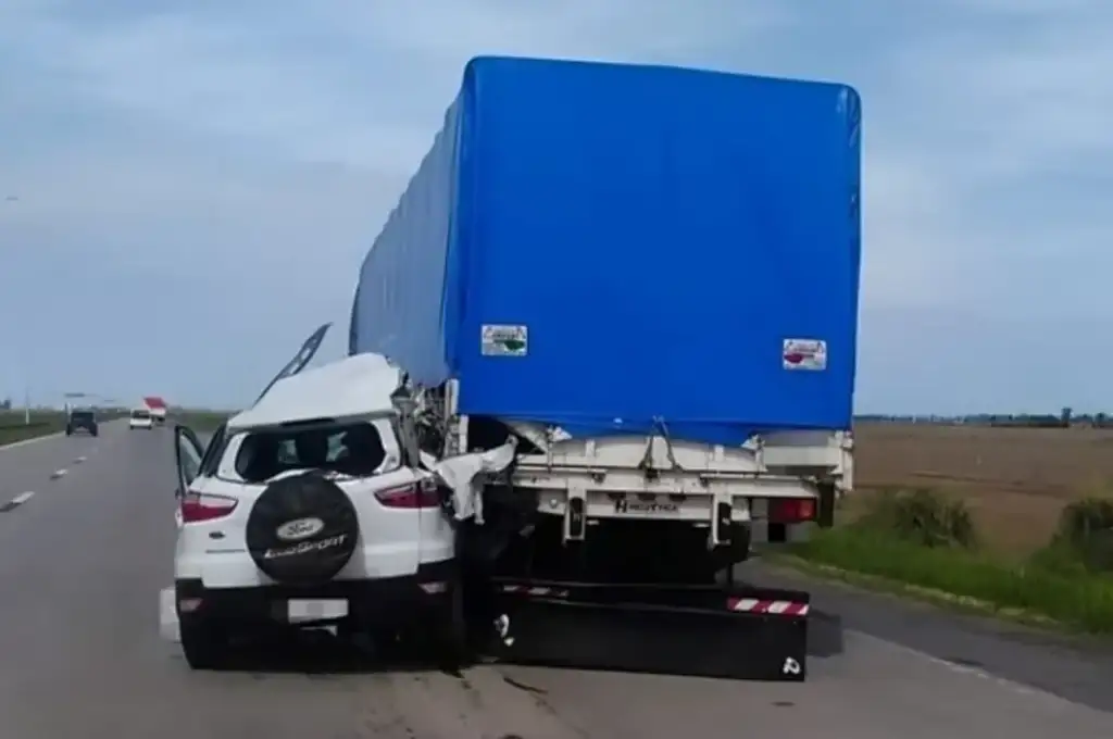 La camioneta involucrada en el siniestro era una Ford Ecosport