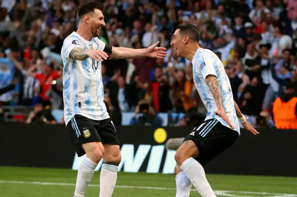 Con la presencia estelar de Lionel Messi y Ángel Di María