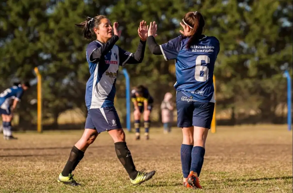 Alvaradio dio la nota tras golear 7-0 (FOTO: Juan Cruz Correa)