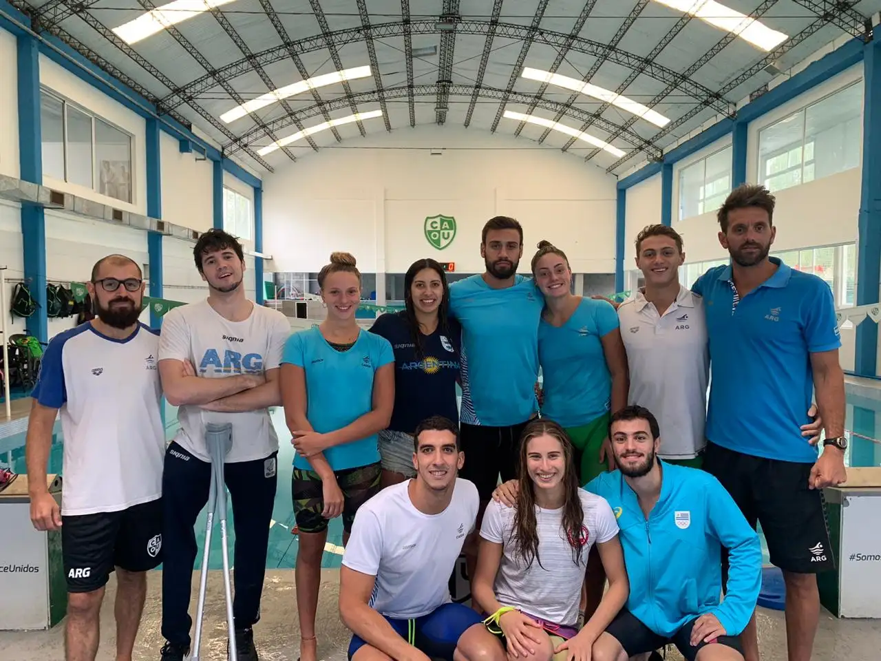 Campus de natación sudamericana en Mar del Plata
