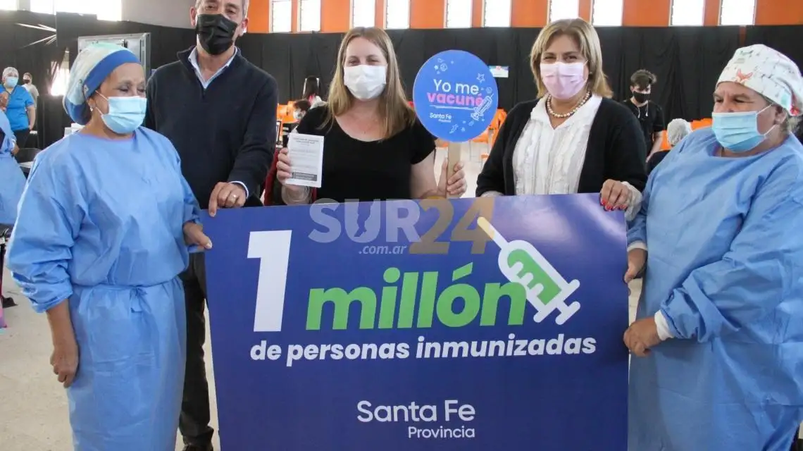 Covid-19: un millón de santafesinos ya recibieron las dos dosis de la vacuna
