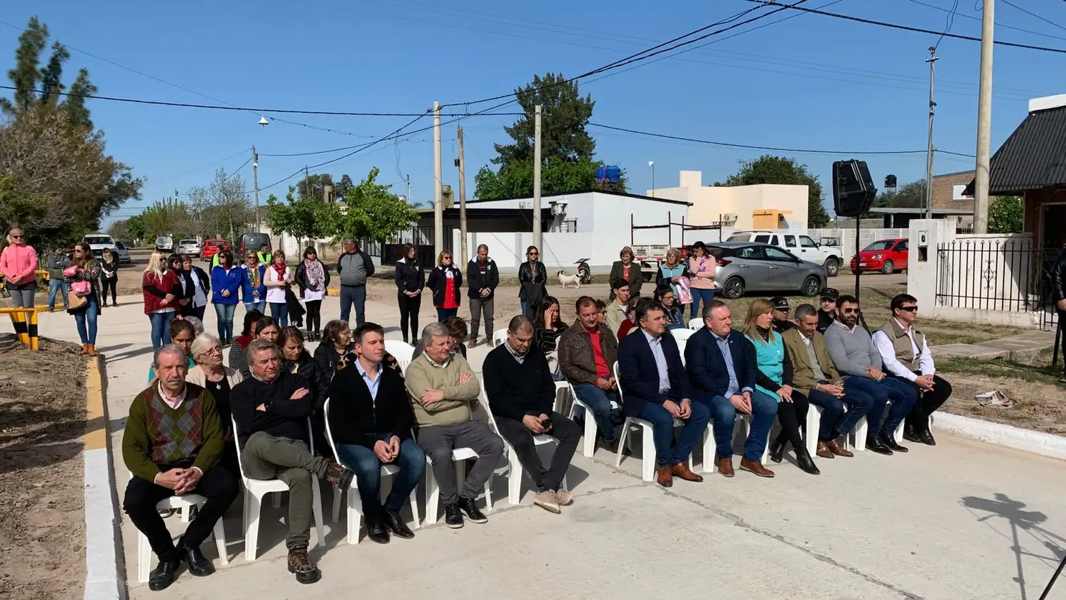 Programa “Mejoramiento Barrial”: inauguraron pavimiento urbano en San Cristóbal