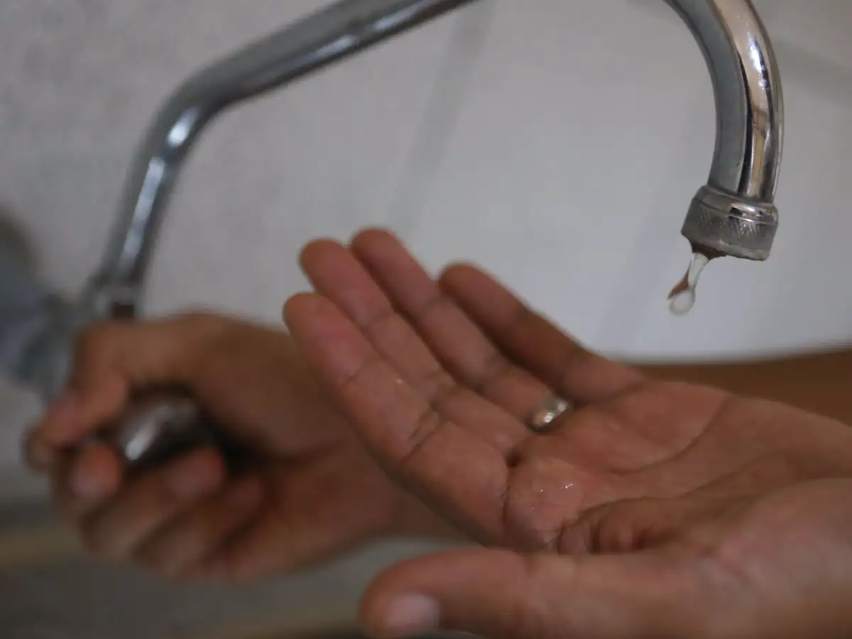 Corte de agua en barrio San Martín 