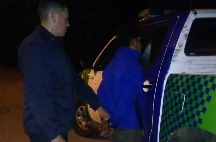 Golpeó al hijo y a su ex: quedó detenido