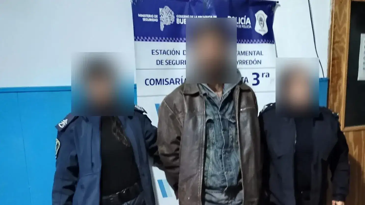 Intentó robar la batería de un camión, un sereno lo descubrió y terminó detenido