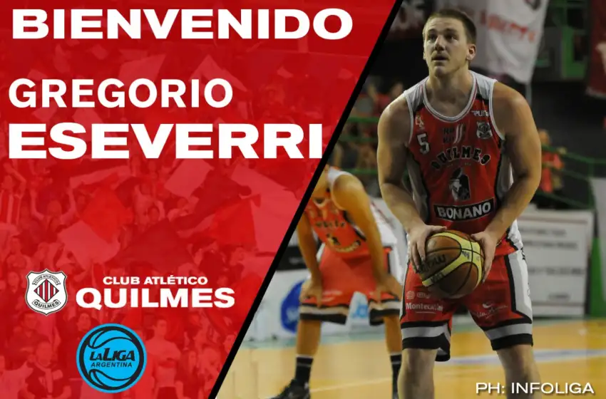 Gregorio "Goyo" Eseverri vuelve a Quilmes