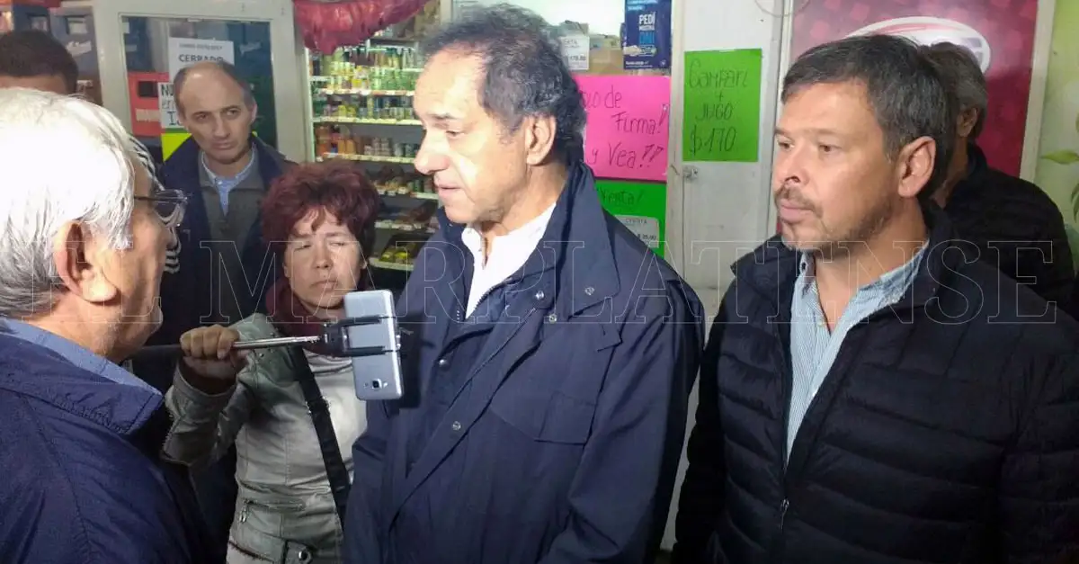 Daniel Scioli: “Hacer un debate en Mar del Plata sería interesante"