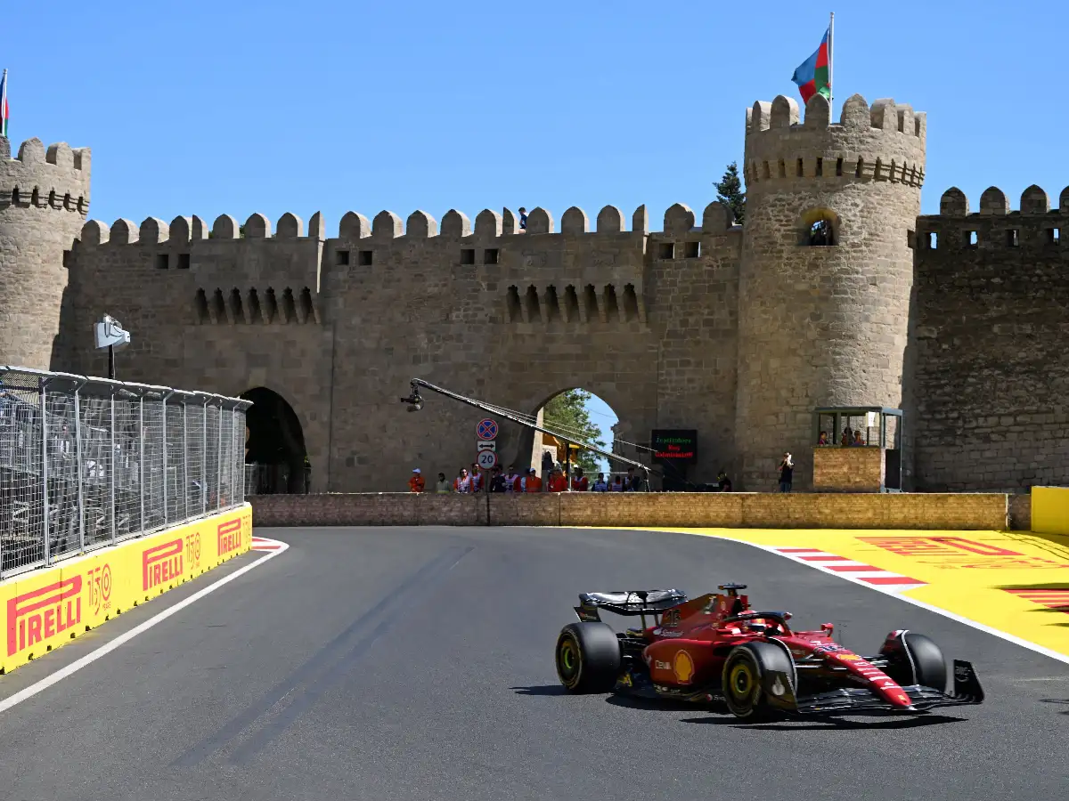 Leclerc fue el más veloz en Azerbaiyán
