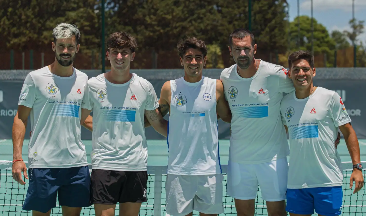 Francisco Comesaña representando a GEBA en el Interclubes.