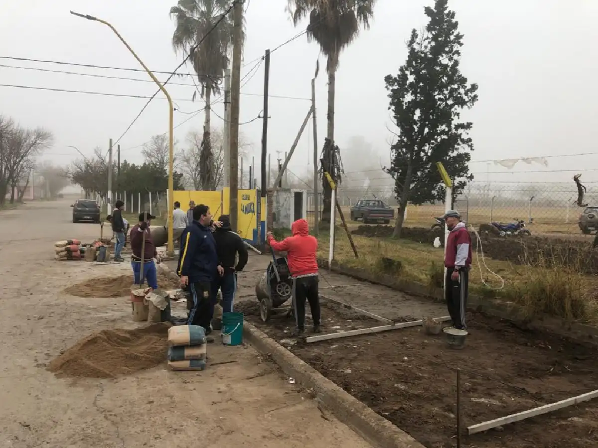 El Club La Milka comenzó su renovación 