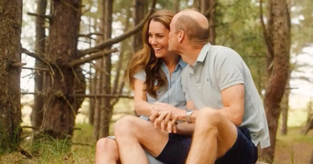 Kate junto al príncipe Guillermo.