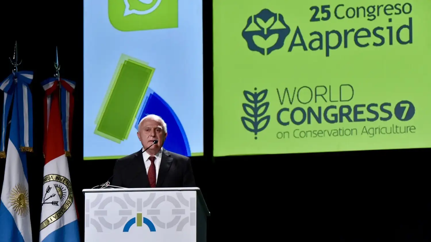 Lifschitz participó de la apertura del Congreso de Aapresid
