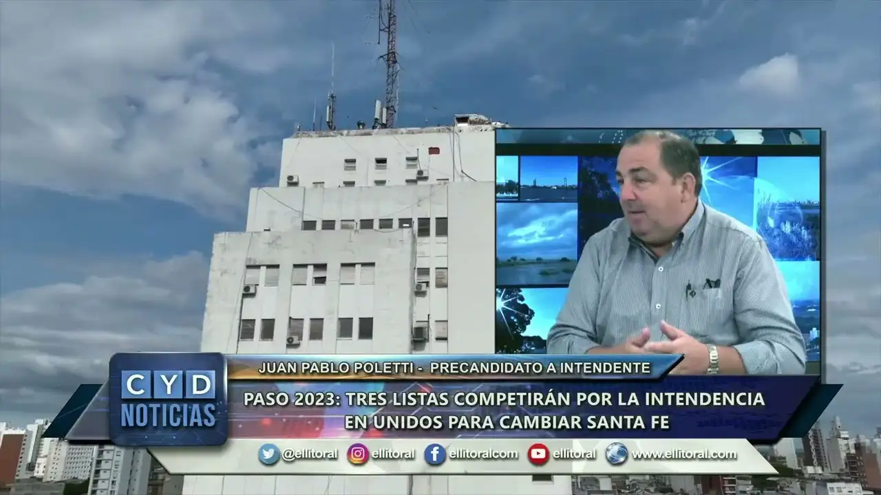 Paso 2023: tres listas competirán por la intendencia en Unidos para cambiar Santa Fe