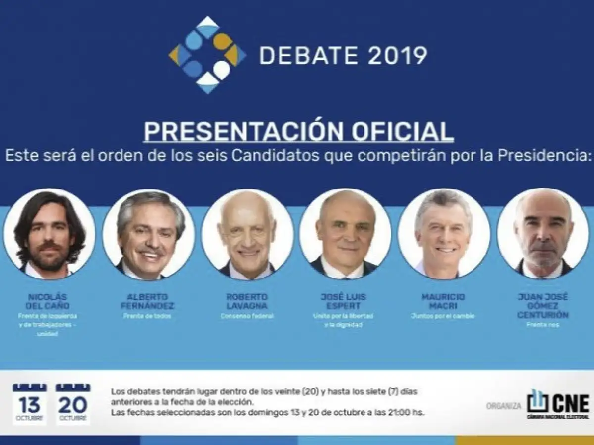 Definieron los moderadores de los debates presidenciales