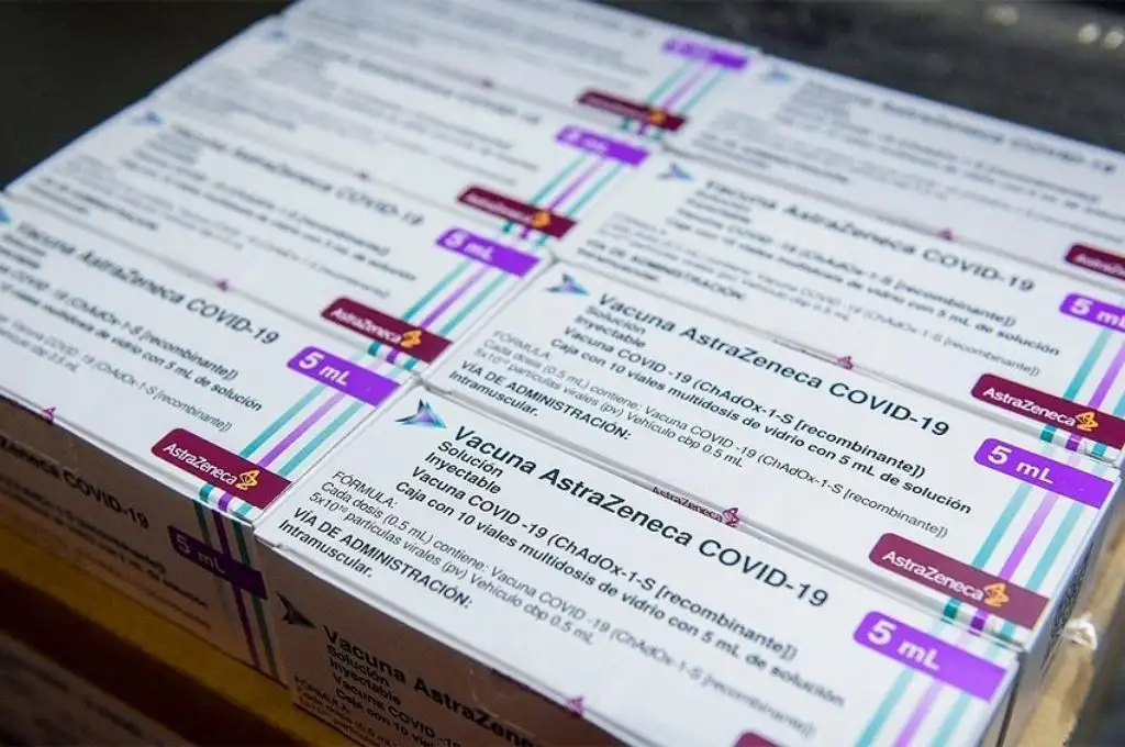 Llegan al país 811 mil vacunas Astrazeneca