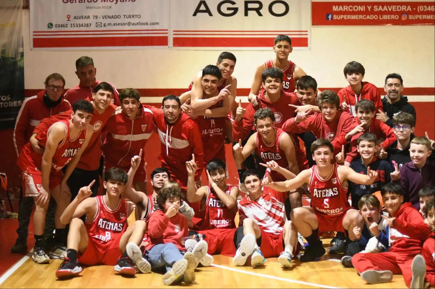 El Depo campeón de la Región Sur y ahora va por la gran final ante el ganador de la Norte, Gimnasia de Santa Fe. Foto: Lola Calace