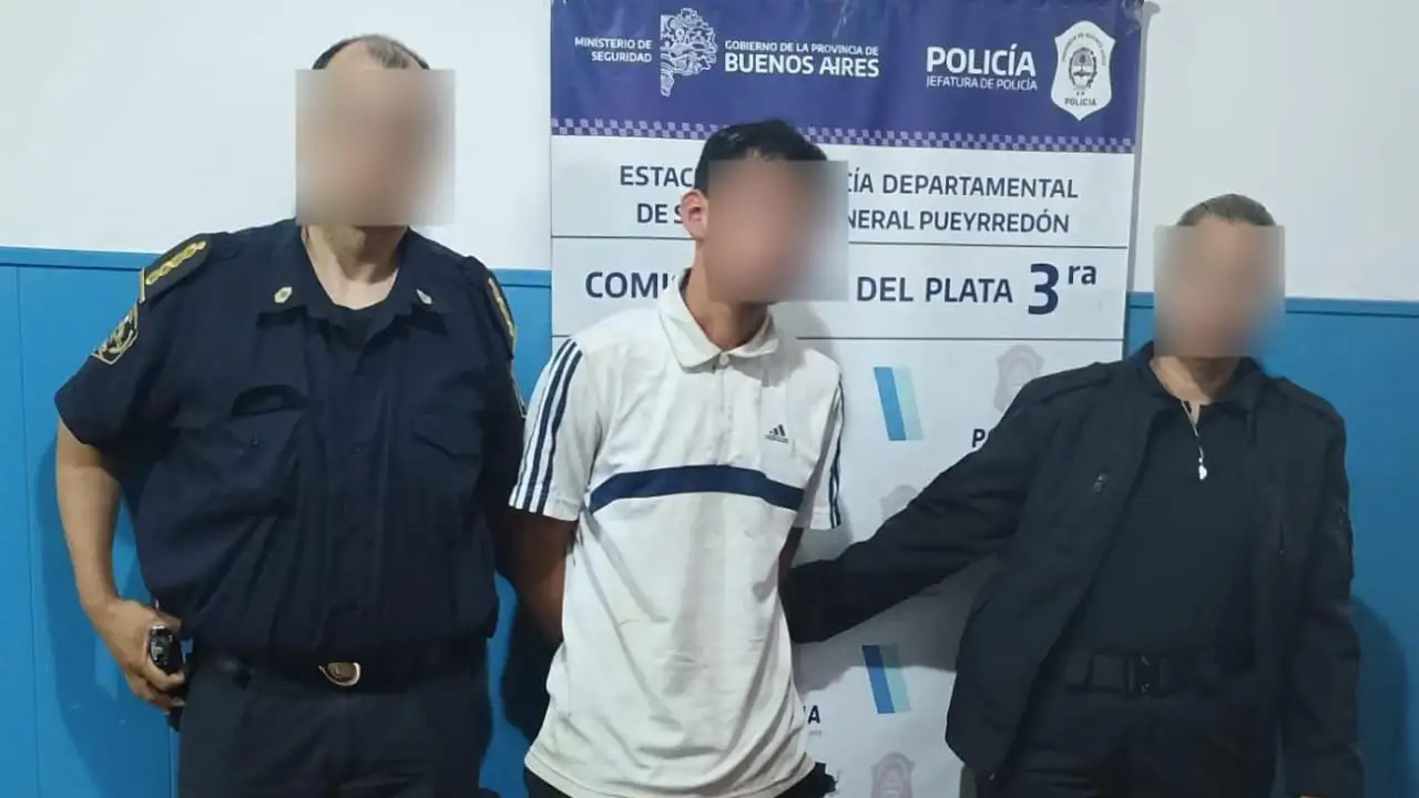 Intentó robar una casa y lo detuvieron a las pocas cuadras con el celular de la víctima