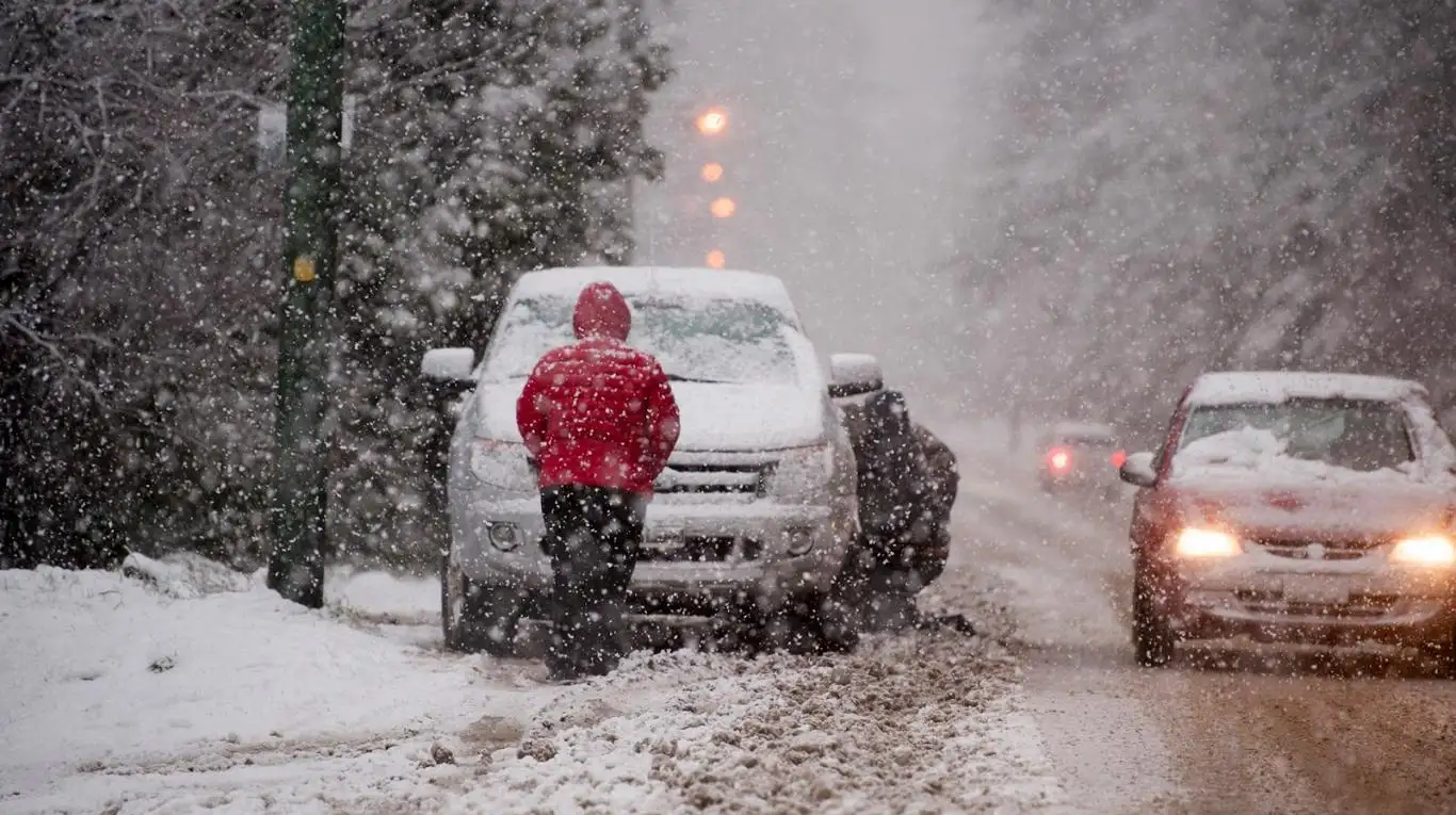 Alerta por nevadas en Chubut, Neuquén y Río Negro