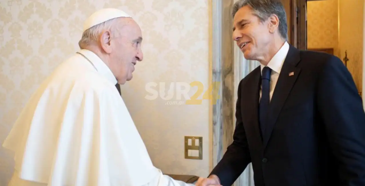 Francisco recibió al secretario de Estado de EEUU