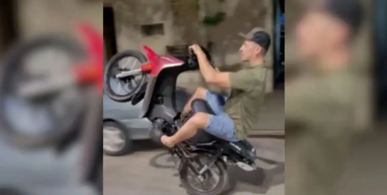 Imprudencia y pose para las redes