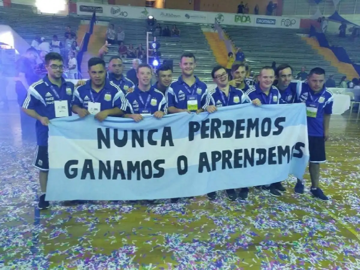 El emocionante mensaje de La Selección Argentina de futsal con síndrome de down luego de salir subcampeones en el Mundial
