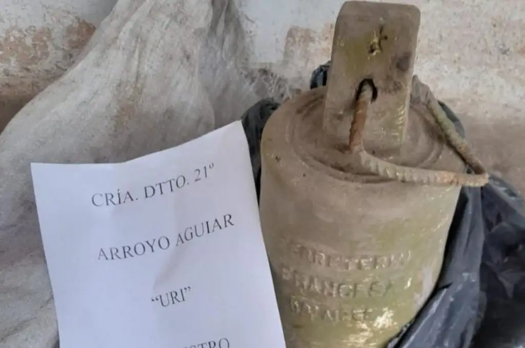 Recuperaron la campana que habían robado de la capilla en Laguna Paiva