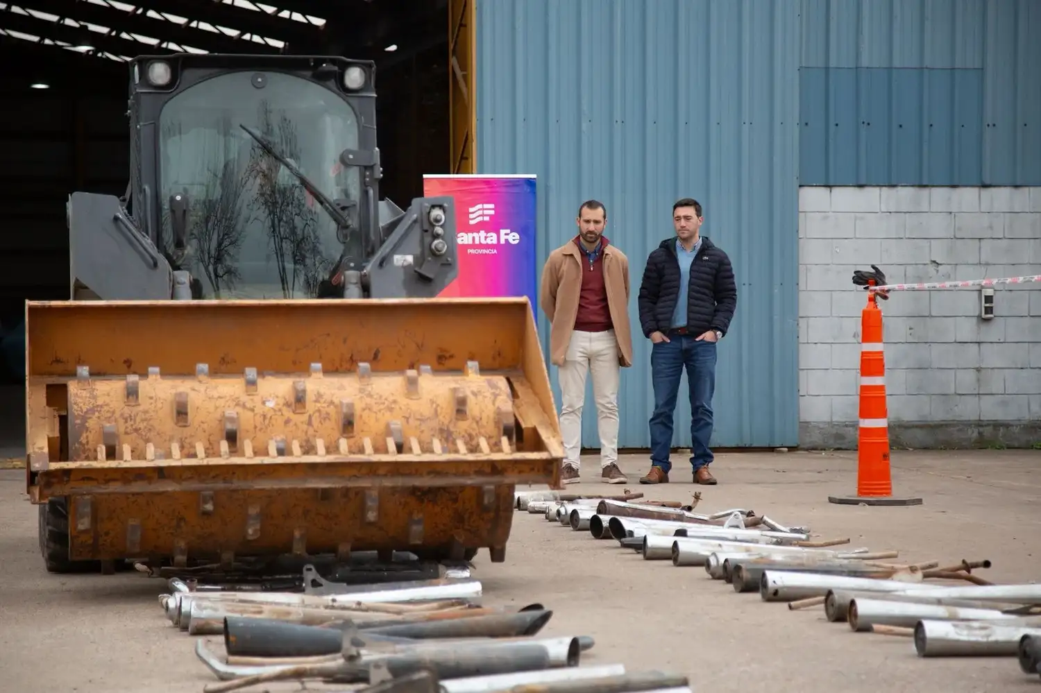 El operativo se desarrolló en la localidad de Alvear.