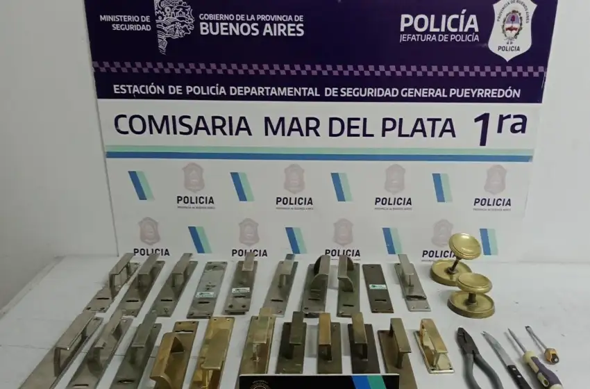 Atrapan al ladrón de picaportes en pleno centro de Mar del Plata