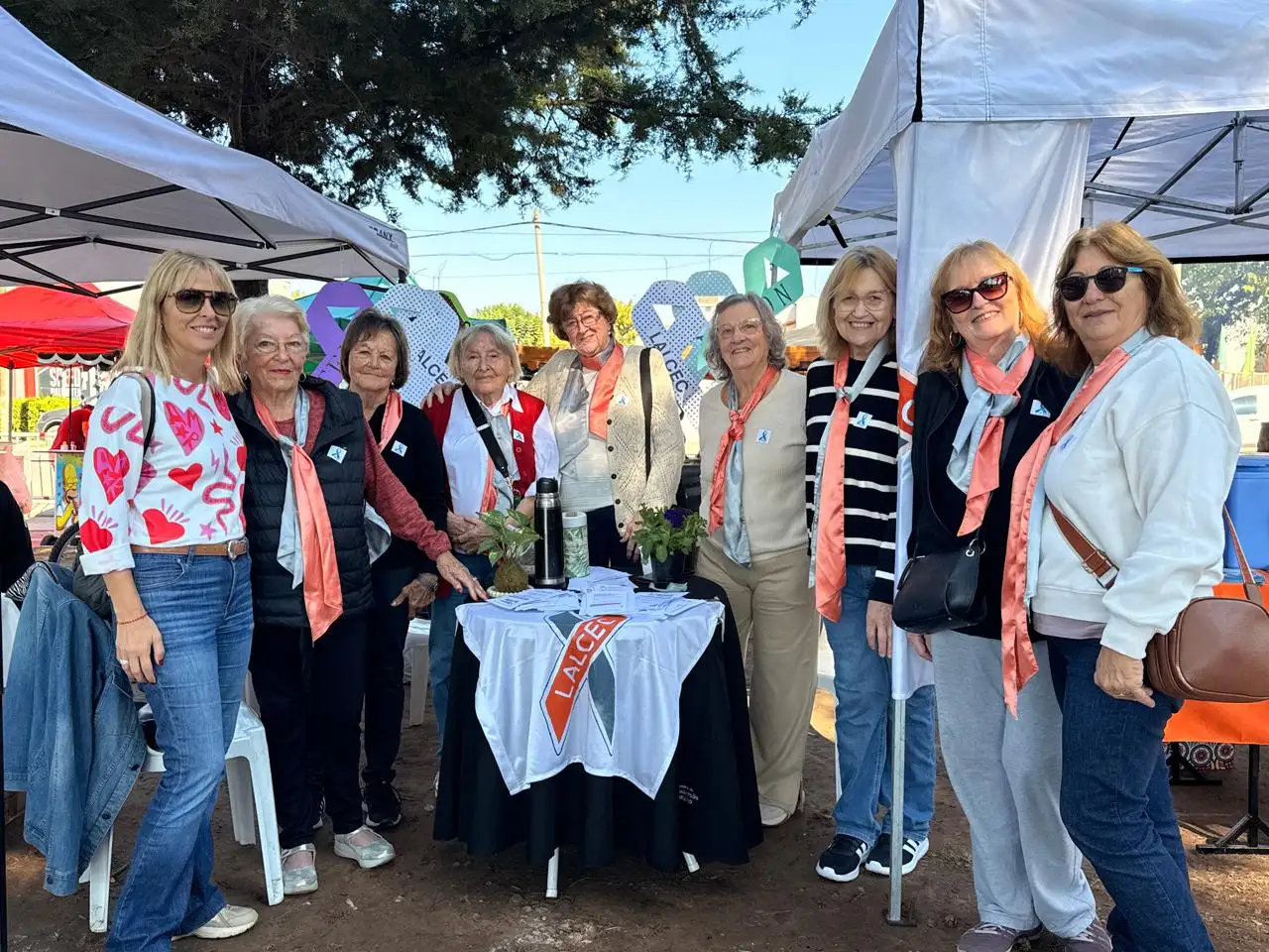 Lalcec dijo presente en el Venite al Parque.