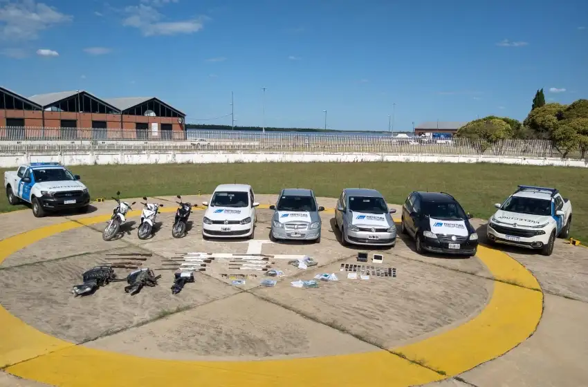 Lucha contra el narcotráfico: "Mega - operativo de prefectura en Rosario y alrededores"