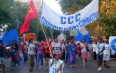 La CCC se movilizó a Tribunales y Casa de Gobierno