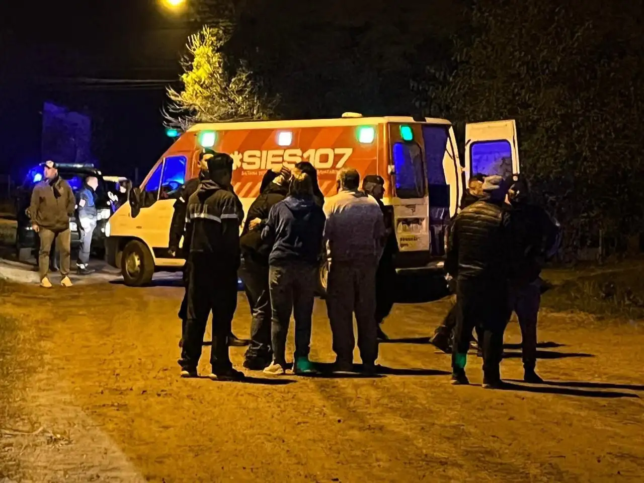 El conflicto de trágico desenlace conmovió al vecindario y a toda la ciudad. Foto: Santiago Córdoba