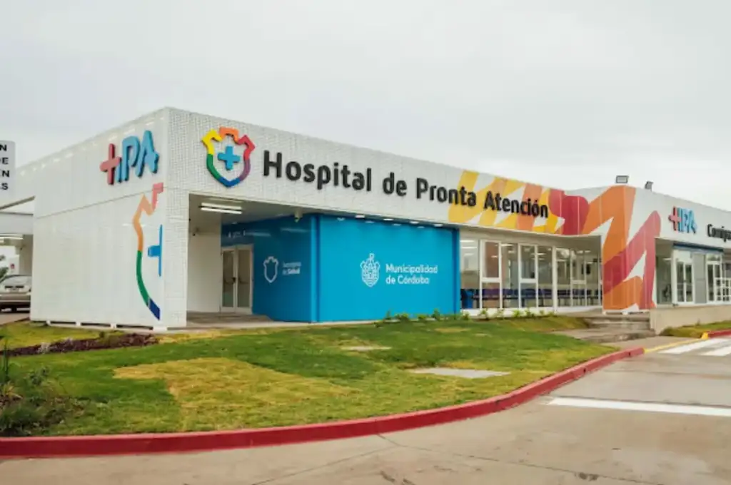 la bebé fue trasladada al Hospital Comipaz de Córdoba.