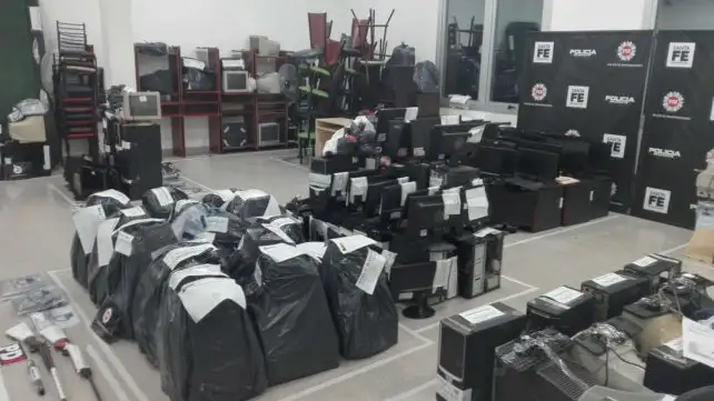 Detenidos en 30 allanamientos por juego clandestino en Rosario