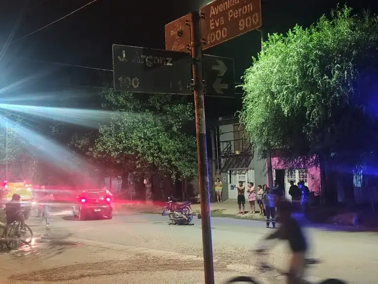 Eva Perón y Argonz, la esquina del choque. Foto: BVVT