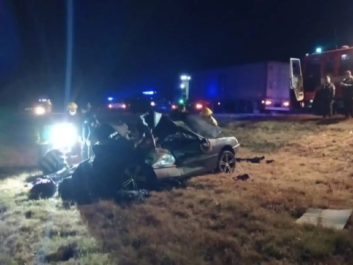 Un muerto en un accidente en la 34 a la altura de Arrufó