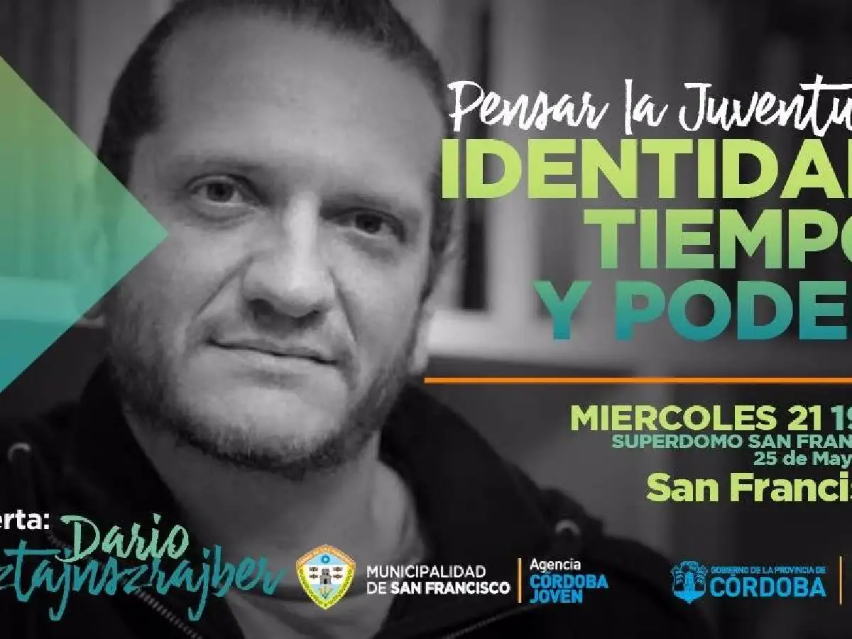 La charla de Dario Sztajnszrajber tiene fecha y lugar